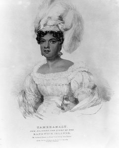 Tamehamalu, Őfelsége, a Sandwich-szigetek királynője, 1824