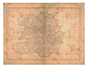 Shropshire térképe, c1788 alkotó: John Haywood