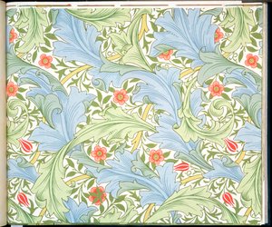 „Granville”, John Henry Dearle által a Morris and Company számára tervezett tapéta, 1896 alkotó: John Henry Dearle