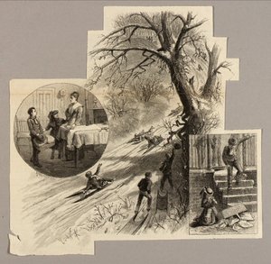 A gyermeki élet jelenetei alkotó: John Henry Ellsworth Whitney