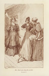 Illusztráció Charlotte Bronte Jane Eyre című művéhez (litográfia) alkotó: John Henry Frederick (after) Bacon