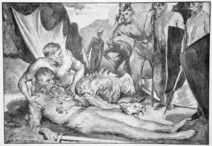 "Beowulf halála", 1910.