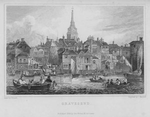 Gravesend, Kent (metszet)