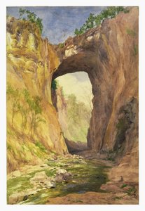 Natural Bridge, Virginia, 1876 (wc és ceruza papíron)