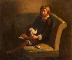 Mollie, 1880 körül (olaj, vászon)