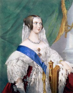 Viktória királynő, 19. század. alkotó: John Henry Lynch