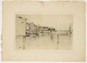Bridgeport, 1888-1889 alkotó: John Henry Twachtman