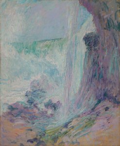 Niagara-vízesés, kb. 1894. alkotó: John Henry Twachtman