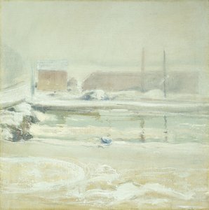 Folyói jelenet a Cos Cobban, alkotó: John Henry Twachtman