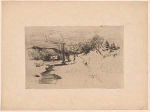 Havas táj alkotó: John Henry Twachtman