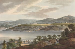 West Point No. 16, The Hudson River Portfolio, 1825.