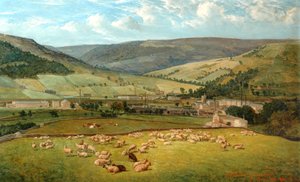 Mytholmroyd és Cragg Vale az Ewood Hallból, 1869