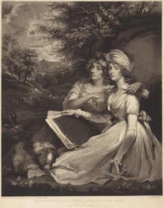 Sir Thomas Frankland báró lányai (A nővérek) alkotó: John Hoppner