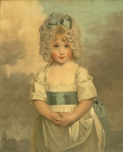 Charlotte Papendick kisasszony gyermekként alkotó: John Hoppner