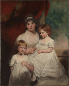 John Garden felesége (Ann Garden, 1769–1842) és gyermekei, John (1796–1854) és Ann Margaret (született 1793-ban)