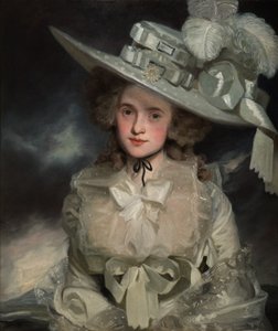 Mary Boteler portréja, Eastry, Kent, 1786