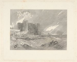 Laugharne kastély, Carmarthenshire