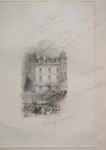 Napóleon szállása, Quai Conti