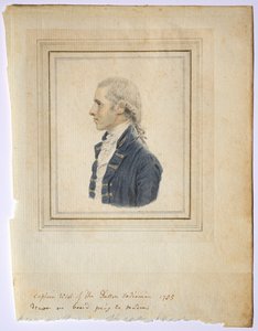 A Dutton indián Sir West kapitány portréja, 1785.