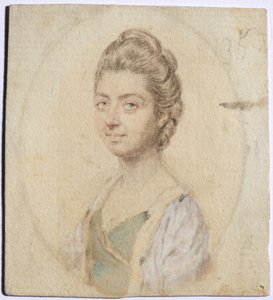 Sukey portréja, Lady Oglander, szül. Serle, c. 1770-es évek.