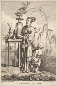 A kínai kertész, 1741-63.