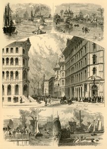 Jelenetek Chicagóban, 1874.