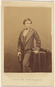 Őfelsége Alfréd herceg.