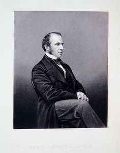 Earl Canning, a "The Drawing-Room Portrait Gallery of Eminent Personages" című kötetből.