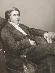 Charles Haddon Spurgeon (1834-92) metszett D.J. Pound egy fényképről, a „The Drawing-Room of Eminent Personages, Volume 2”, Londonban, 1860. alkotó: John Jabez Edwin Paisley Mayall