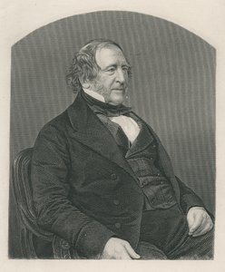 John Campbell, St. Andrews 1. Baron Campbell, metszett D.J. Pound egy fényképről, a "The Drawing-Room of Eminent Personages, Volume 2", 1860 alkotó: John Jabez Edwin Paisley Mayall