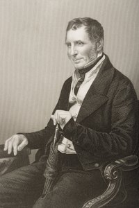 Joseph Warner Henley (1793-1884) metszett D.J. Pound egy fényképről, a „The Drawing-Room of Eminent Personages, Volume 2”, Londonban, 1860.