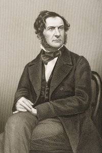 William Ewart Gladstone (1809-98) metszetét D.J. Pound egy fényképről, a „The Drawing-Room of Eminent Personages, Volume 2”, Londonban, 1860. alkotó: John Jabez Edwin Paisley Mayall