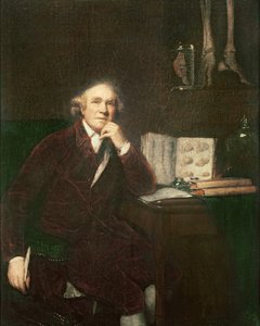 John Hunter (1728-1793) portréja Sir Joshua Reynolds (1723-92) nyomán 1813