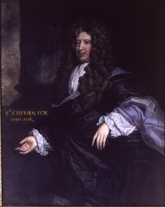 Sir Stephen Fox (1627-1716) Fizetős tábornok (olaj, vászon) alkotó: John James Bakker