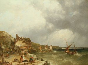 The Coast at Etaples, 1853