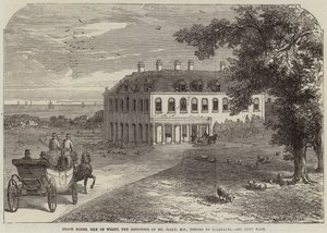 Brook House, Wight-sziget, Seely képviselő úr rezidenciája, Garibaldi meglátogatta