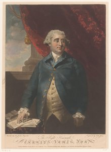Charles James Fox portréja alkotó: John Jones