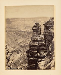 Shini-Mo-oltár a Marble Canyon pereméről, Colorado folyó alkotó: John K. Hillers