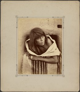 Zuni, figyelek. alkotó: John K. Hillers