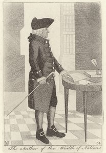 Adam Smith, A nemzetek gazdagsága szerzője alkotó: John Kay