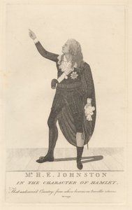 Mr. H. E. Johnston a Hamlet karakterében alkotó: John Kay