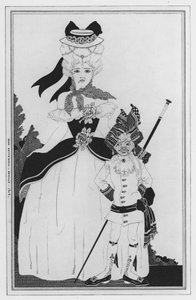 Illusztráció: William Congreve: Szerelem a szerelemért (litho)