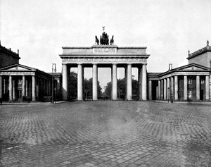 Brandenburgi kapu, Berlin, 1893.