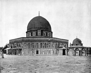 Omar mecset, Jeruzsálem, 1893.
