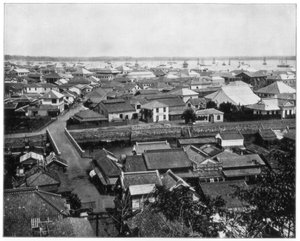 Yokohama, Japán, 19. század vége