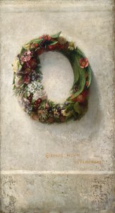 Virágkoszorú alkotó: John La Farge
