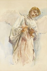 Imádó angyal – Tanulmány a mennybemenetelhez, 1887