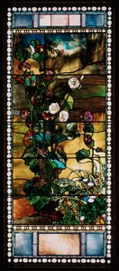 Hollyhocks alkotó: John La Farge or Lafarge
