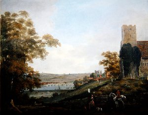Rochester a Medway bankjaiból