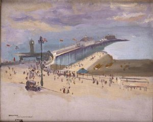 Brighton a Royal Albionból alkotó: John Lavery